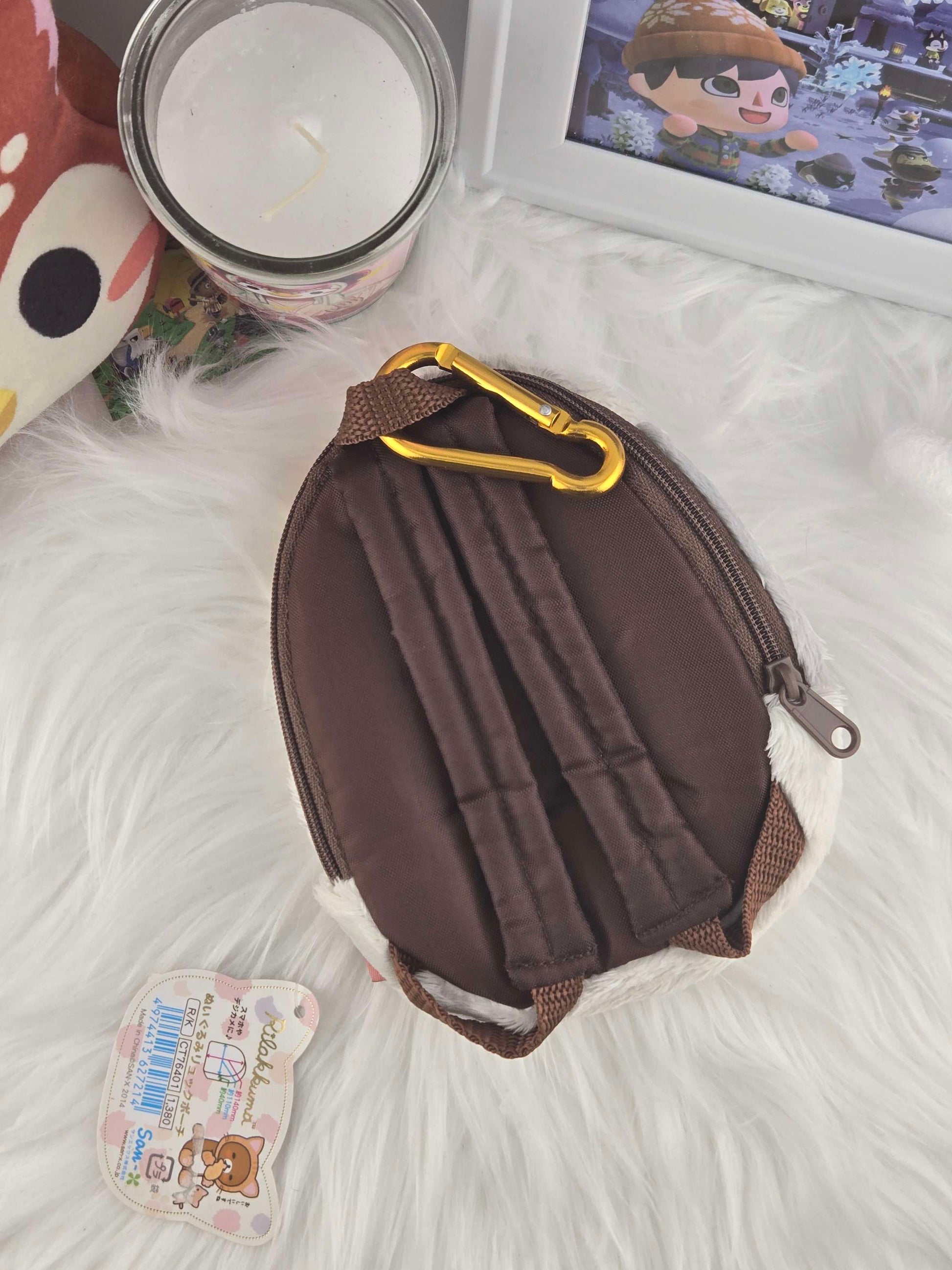 Rilakkuma and friends deluxe backpack pouch image 1