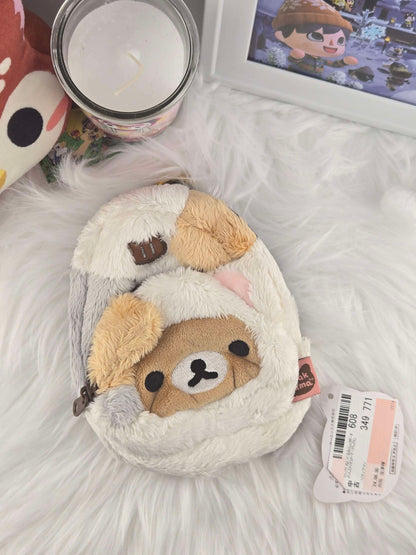 Rilakkuma and friends deluxe backpack pouch image 0