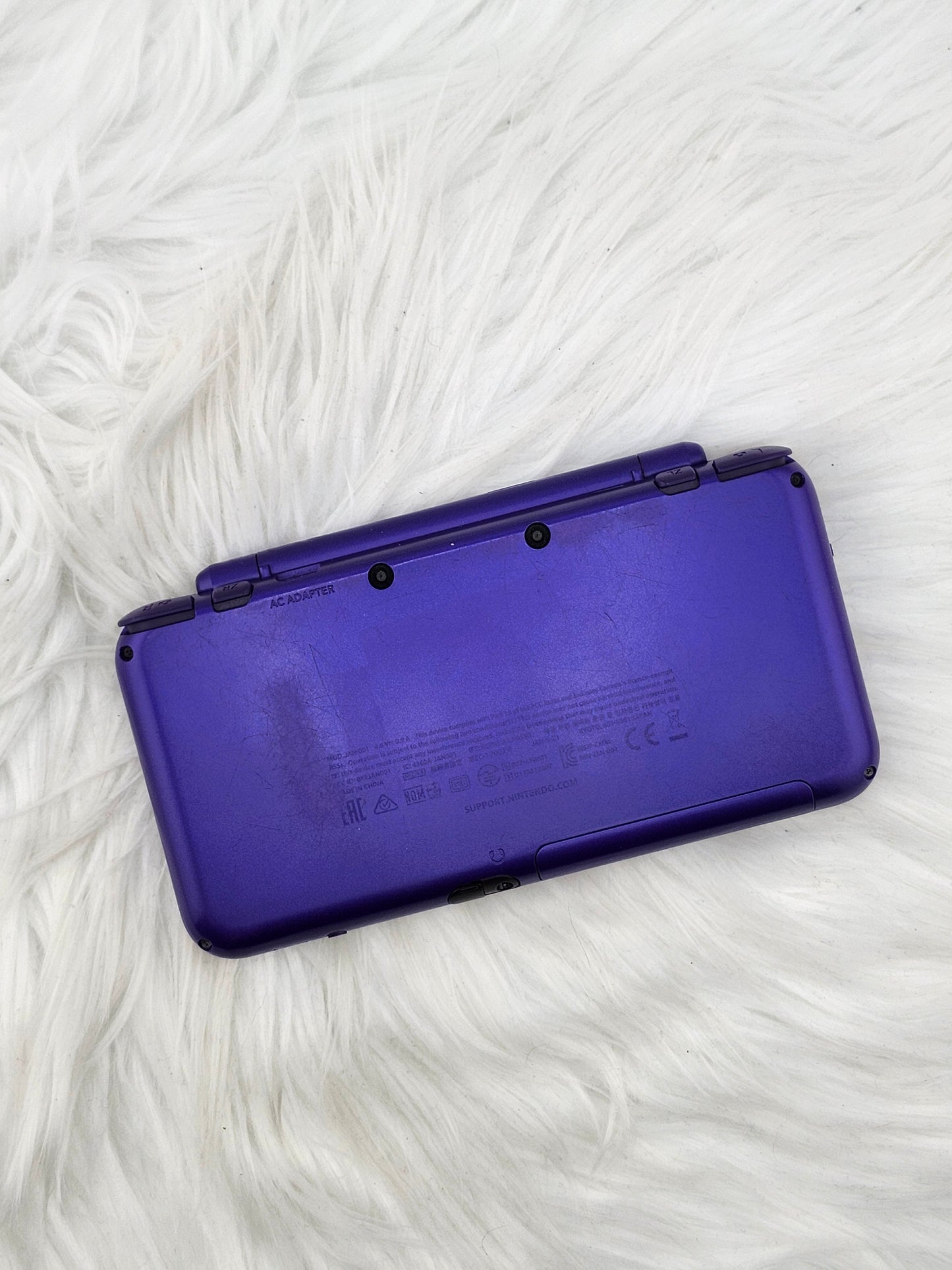 New 2DS XL in purple/silver