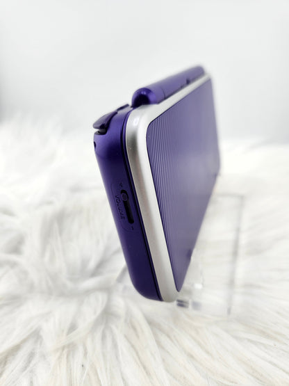 New 2DS XL in purple/silver
