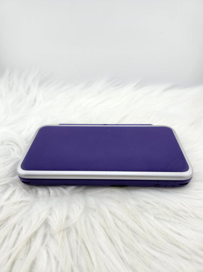 New 2DS XL in purple/silver