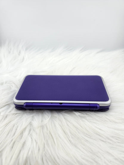 New 2DS XL in purple/silver