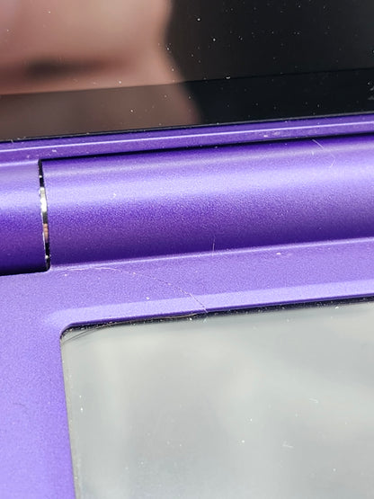 New 2DS XL in purple/silver