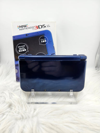 Metallic Blue New 3DS XL - Top IPS - Complete in Box