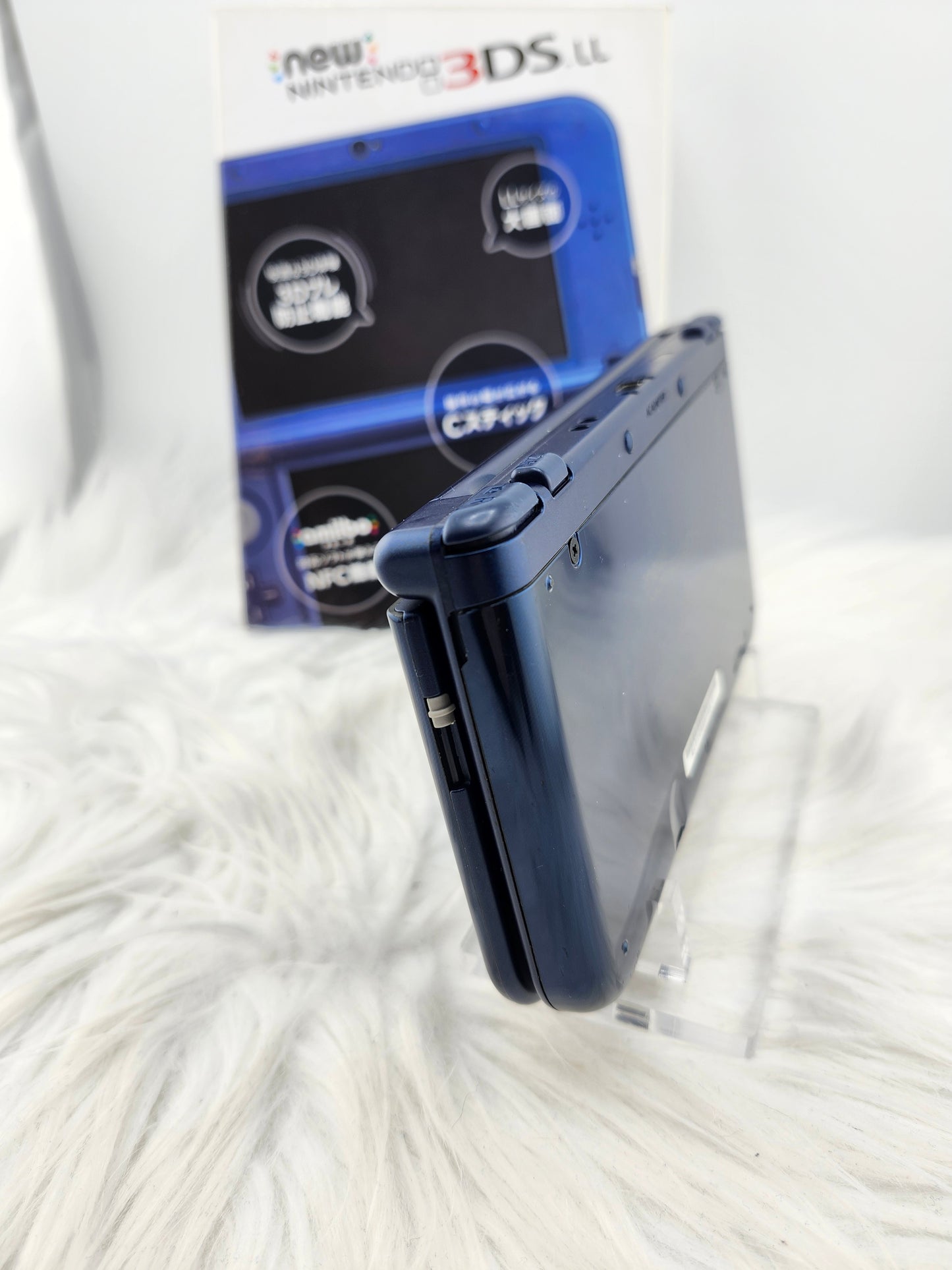 Metallic Blue New 3DS XL - Top IPS - Complete in Box