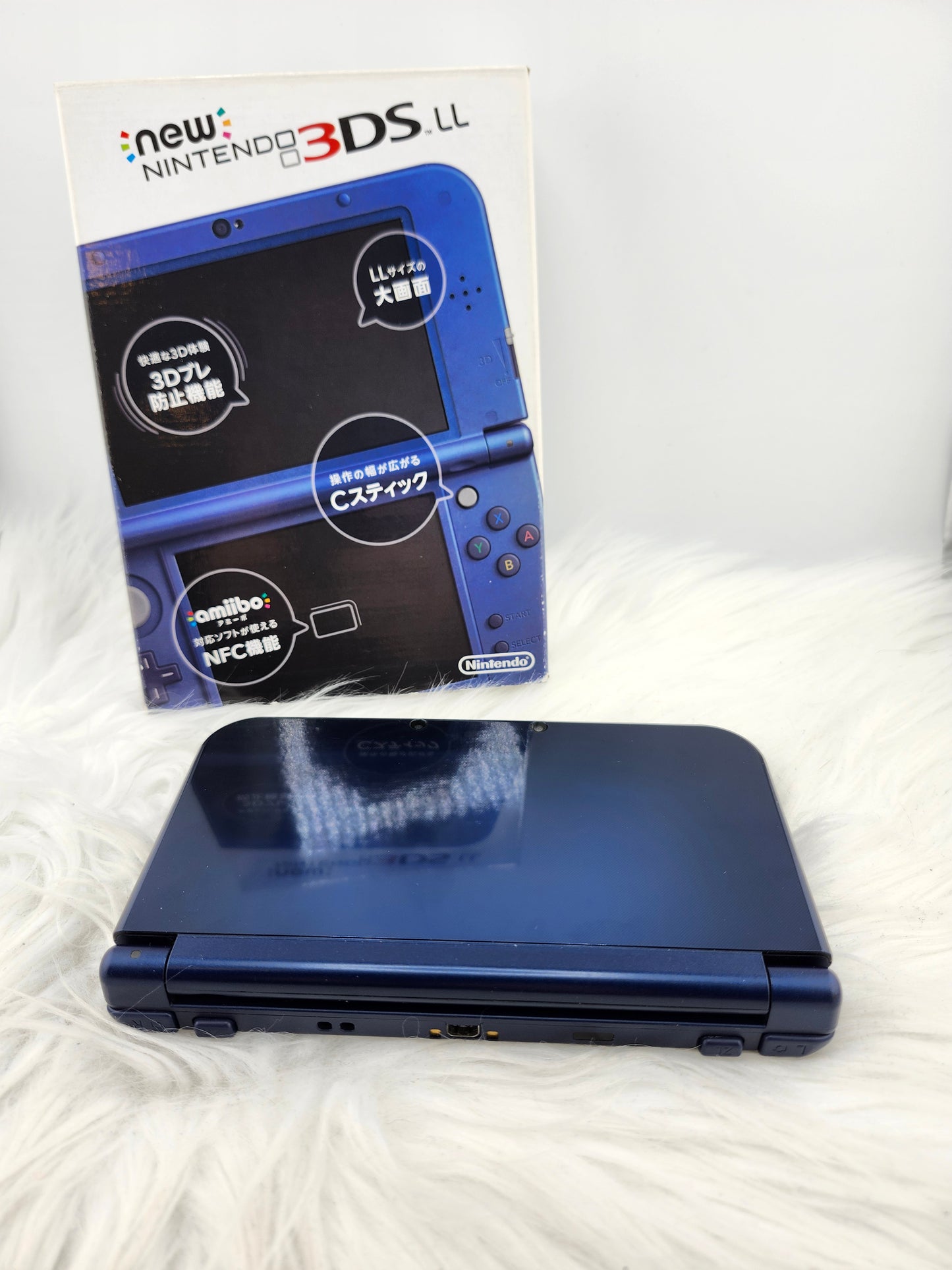 Metallic Blue New 3DS XL - Top IPS - Complete in Box