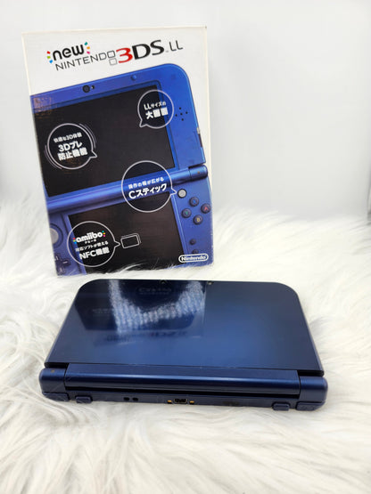 Metallic Blue New 3DS XL - Top IPS - Complete in Box