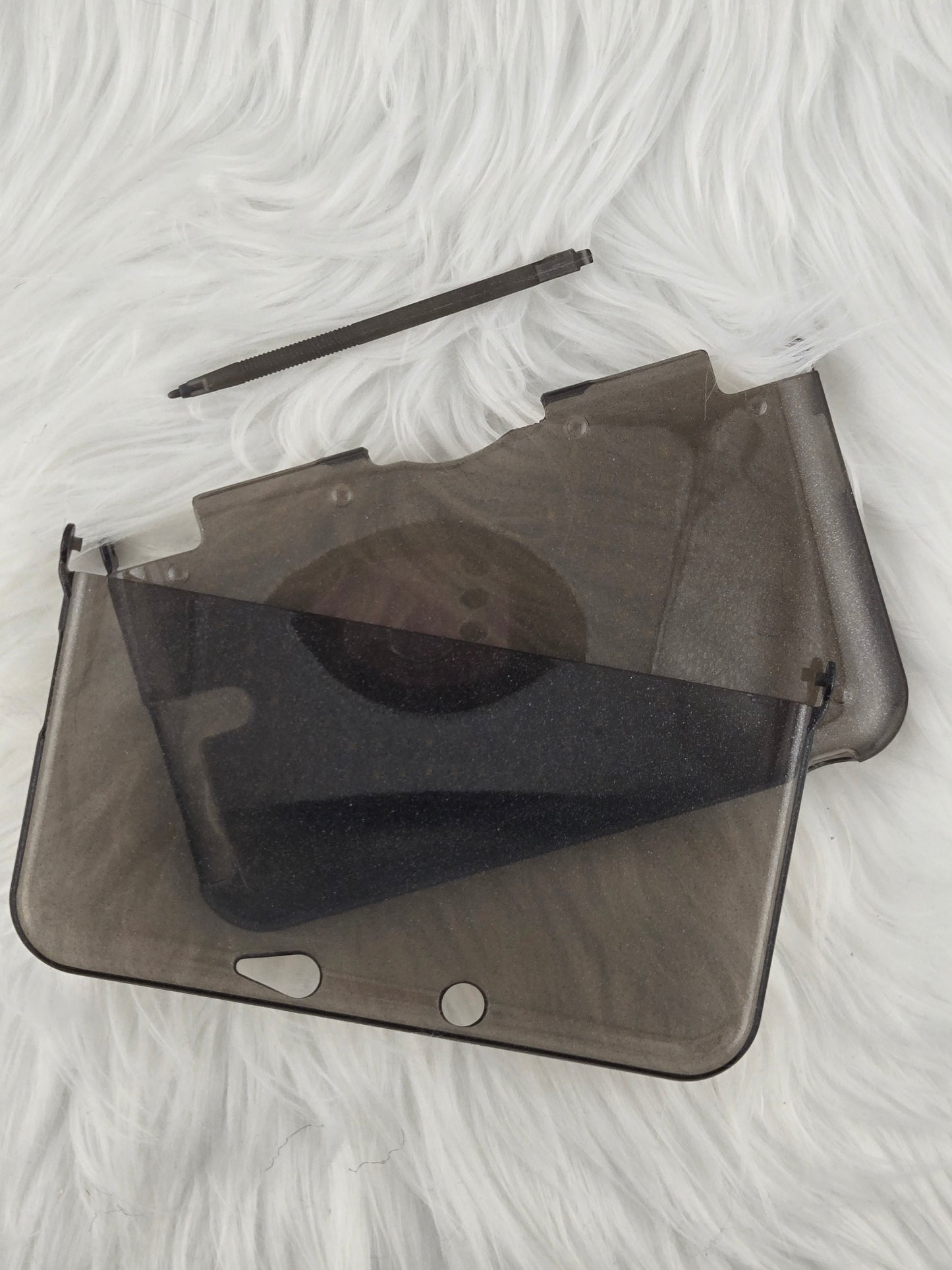 "Old" model 3DS XL Glitter Cover / Shell Set image 3