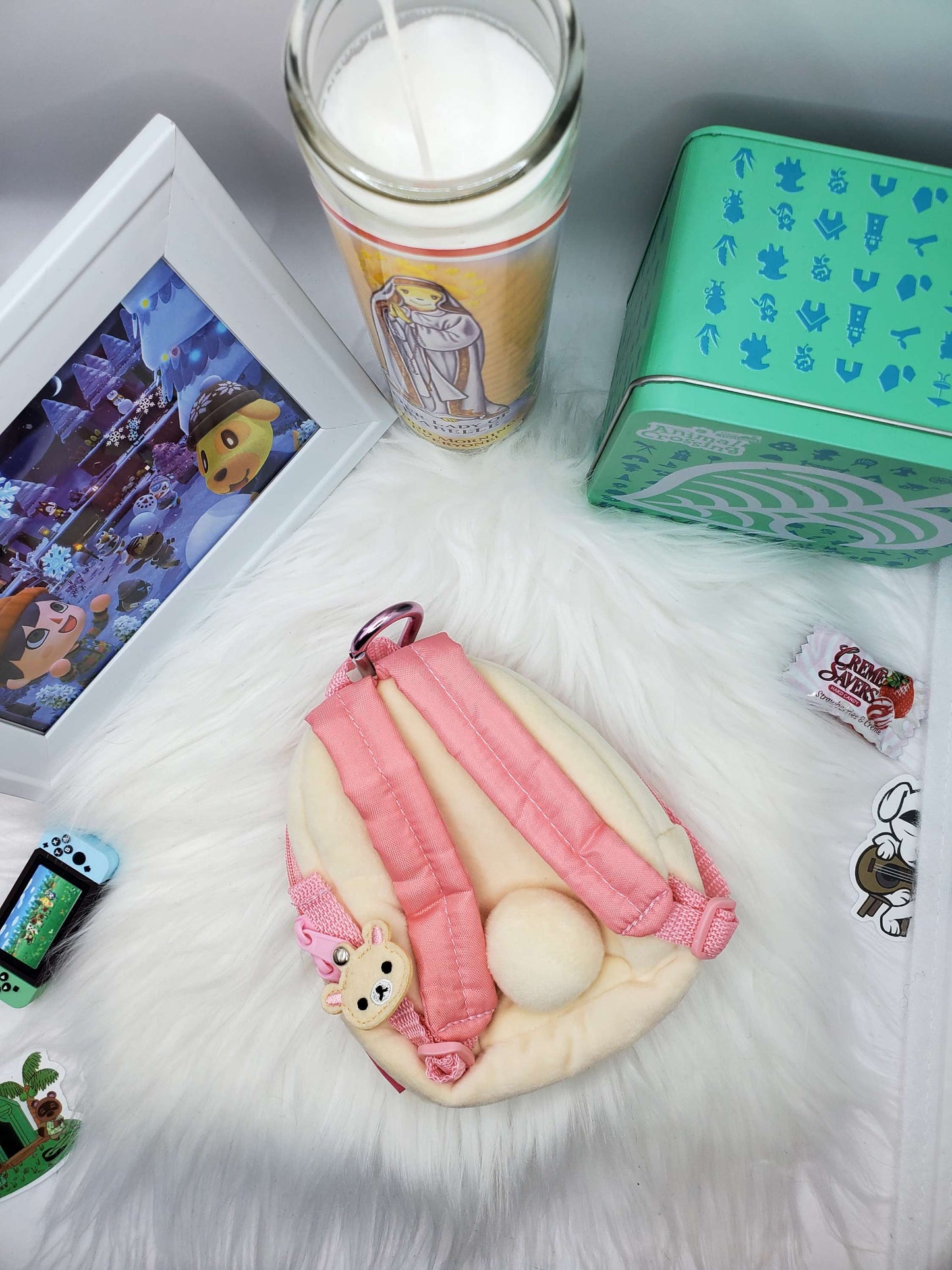 Rilakkuma and friends deluxe backpack pouch image 3