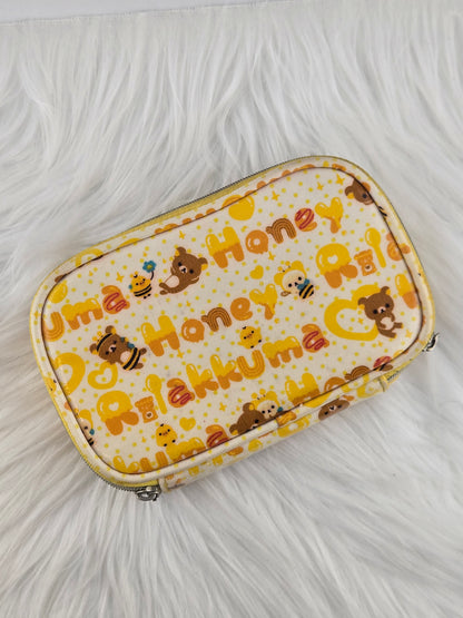 Various Rilakkuma pouches for 3DS and smaller systems