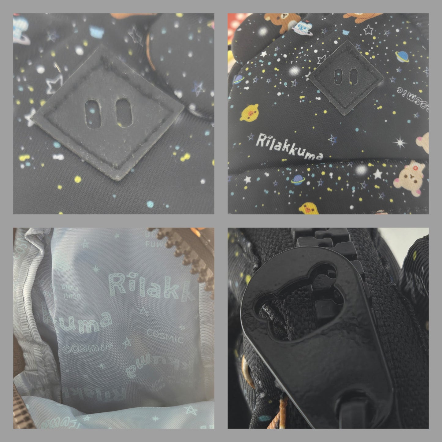 Rilakkuma and friends deluxe backpack pouch image 6