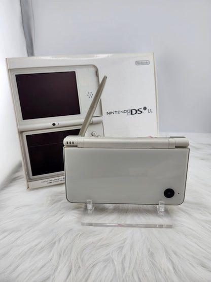 Natural White DSi XL - Almost Complete in Box  image 3