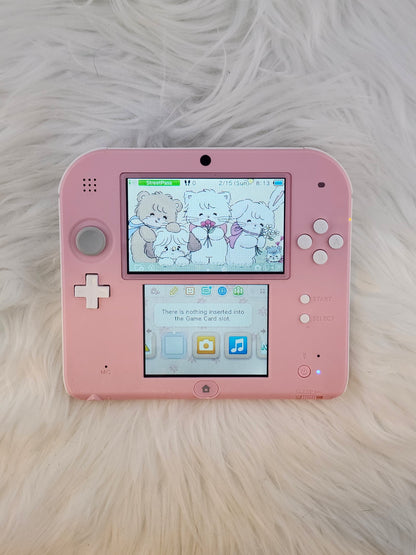 Pink and White 2ds image 2