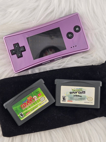 Pink Gameboy Micro Bundle