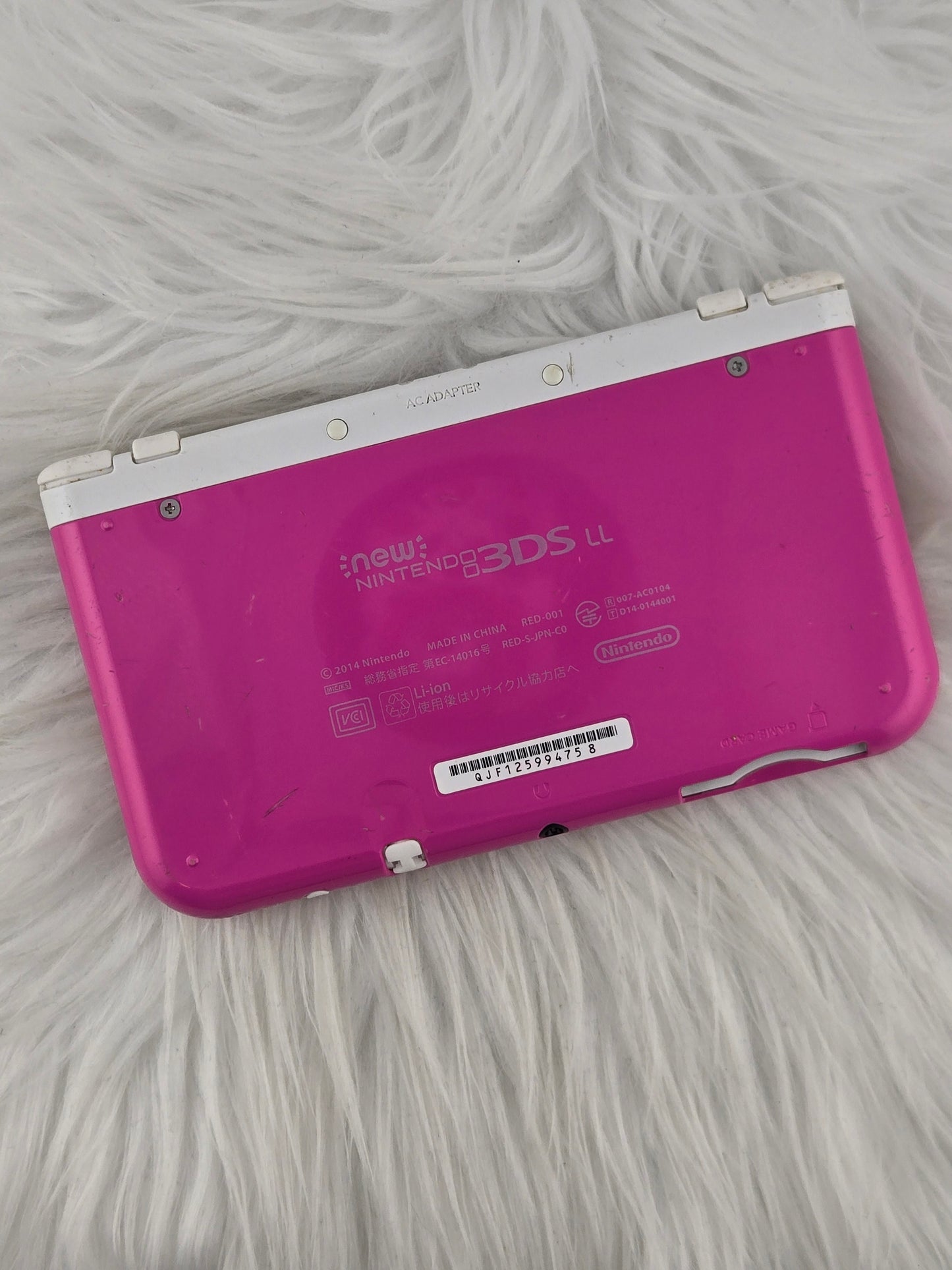 Hot Pink "New" Model 3DS XL