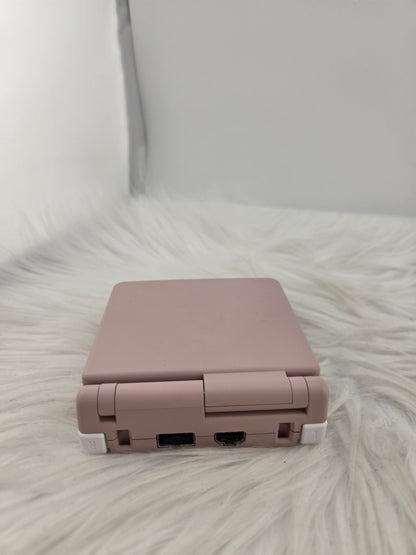 Custom Console: Pink and White Gameboy Advance SP