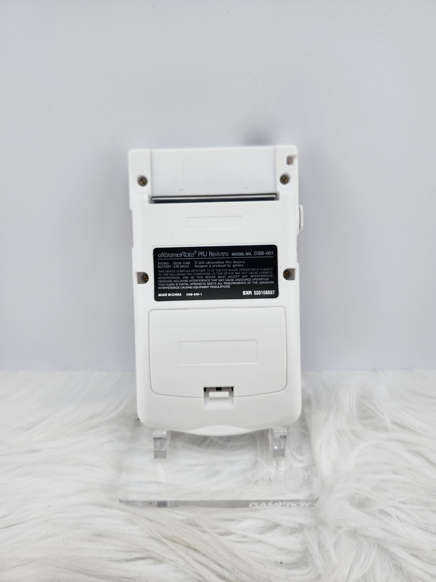 Coming Soon - Custom Console: White and Pink Gameboy Color