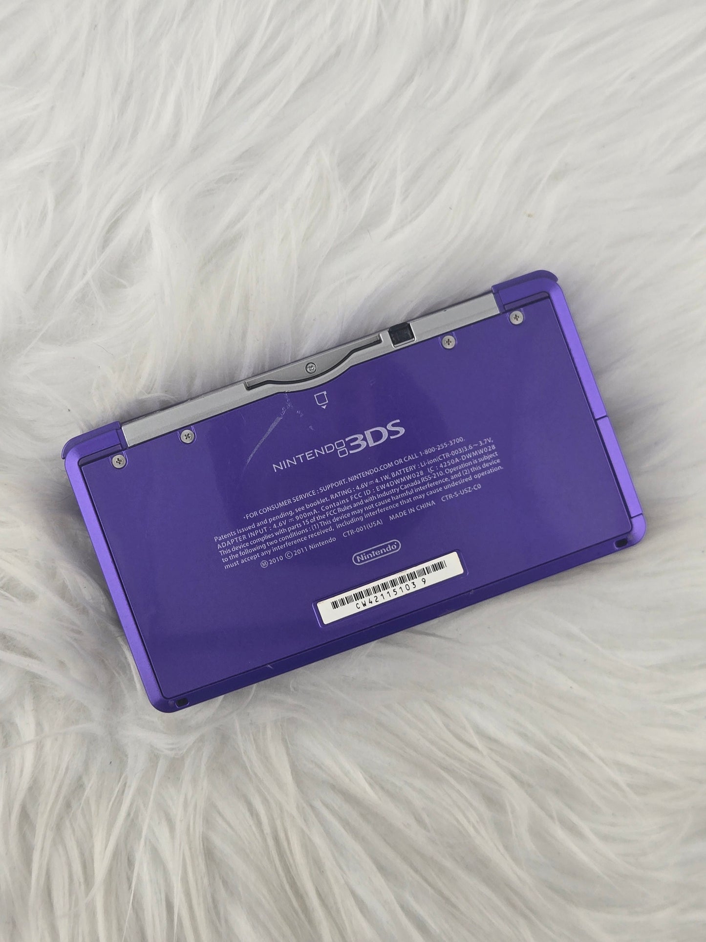 3DS Morado Medianoche - con Caja y Manuales