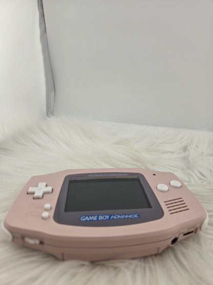 Custom Console: Pink and White Gameboy Advance