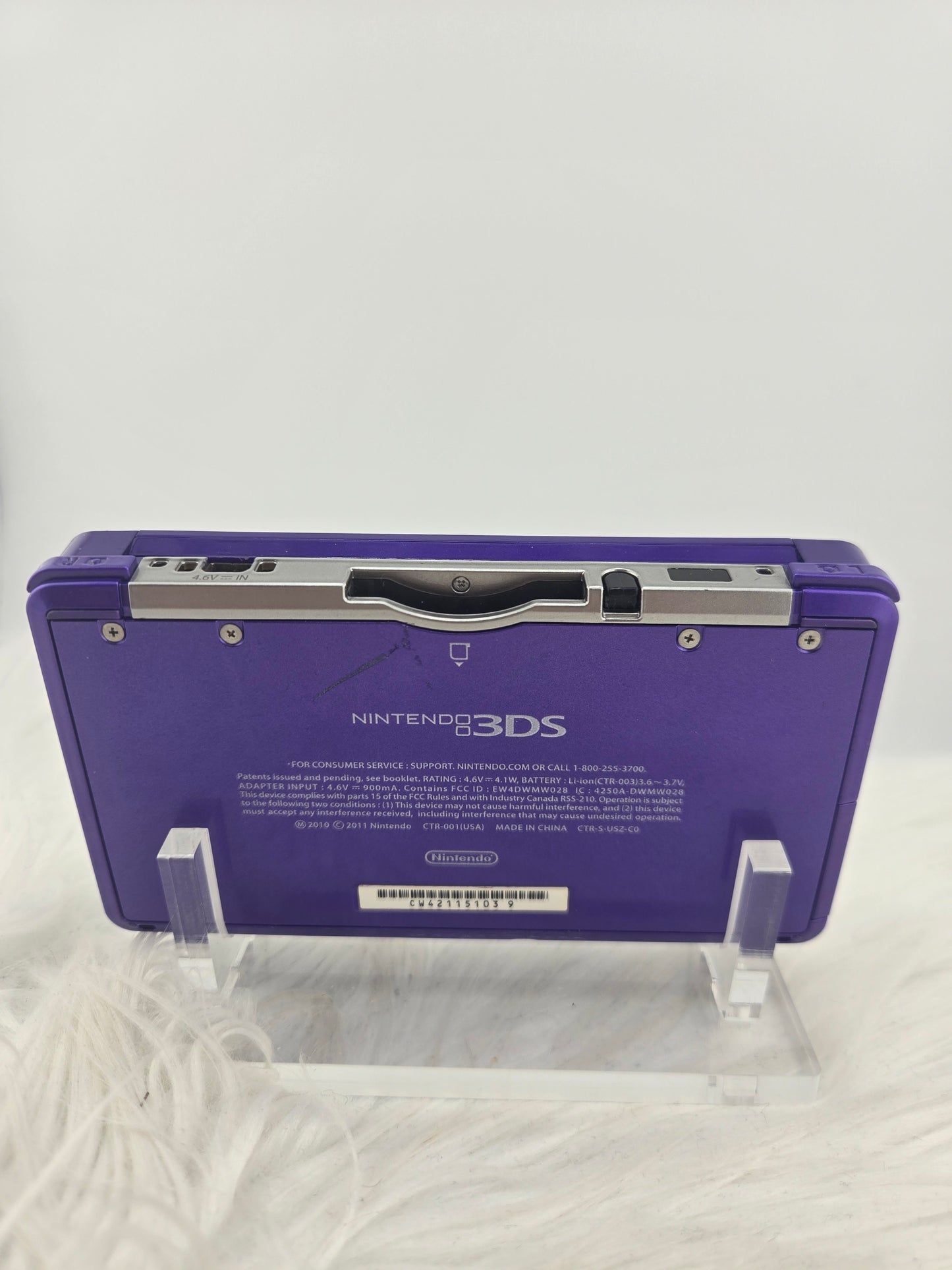 3DS Morado Medianoche - con Caja y Manuales
