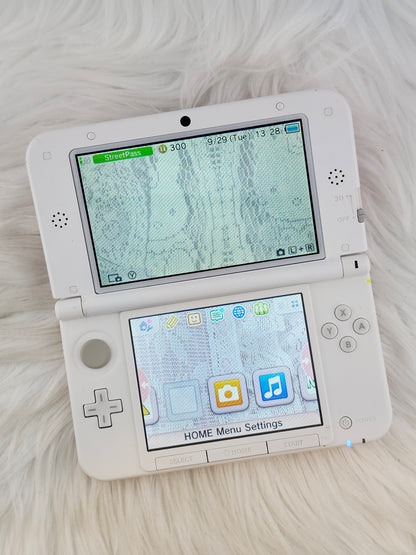 Pink and White 3DS XL