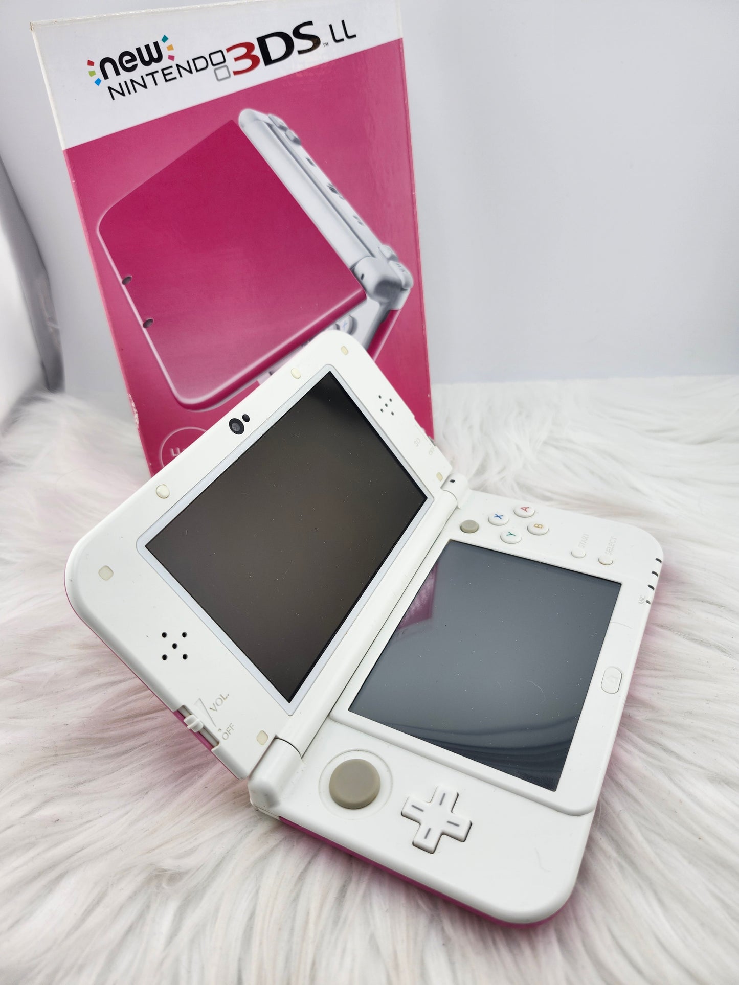 New 3DS XL rosa vibrante con pantalla IPS inferior