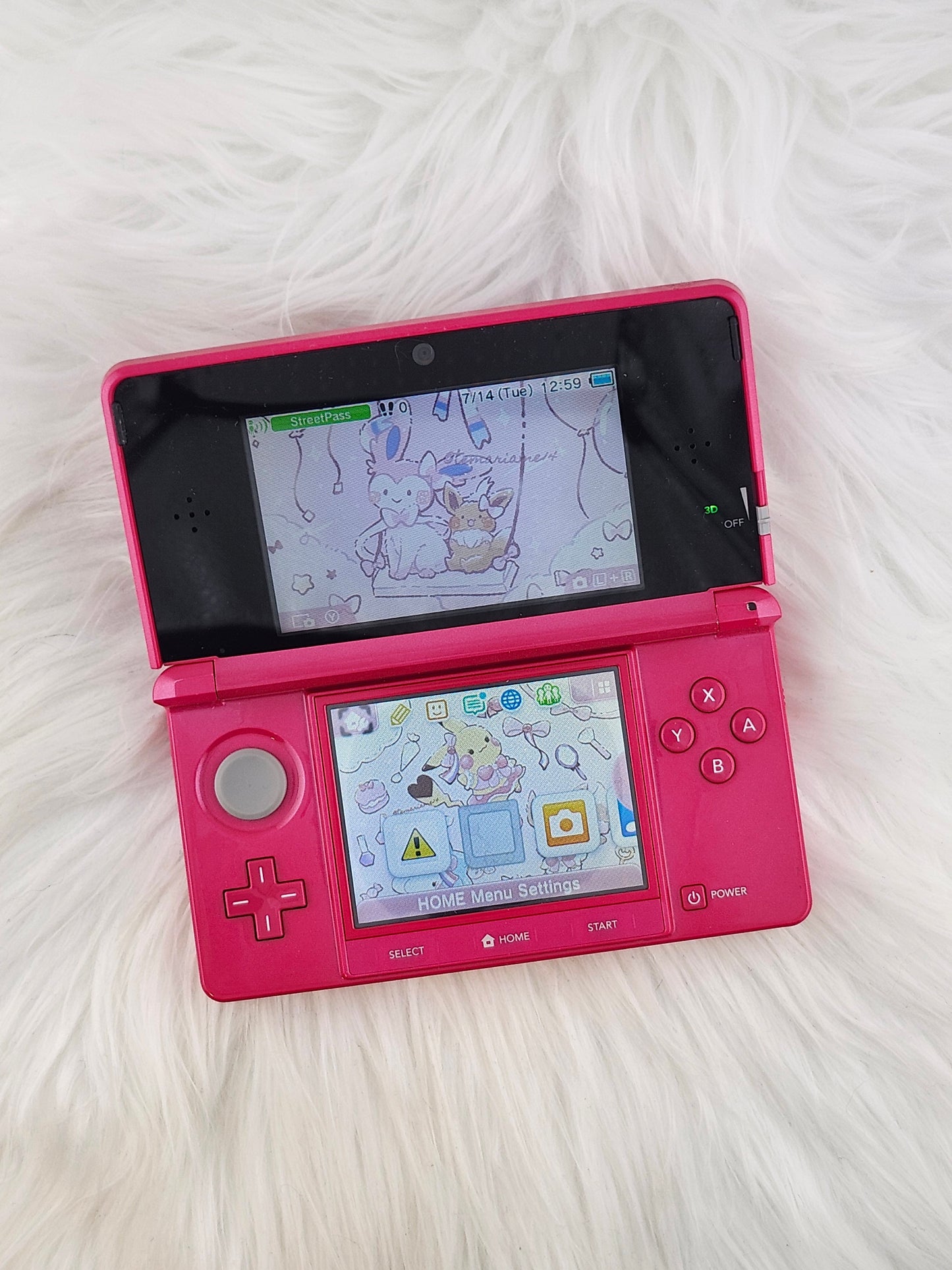 Gloss Pink 3ds