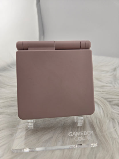 Custom Console: Pink and White Gameboy Advance SP