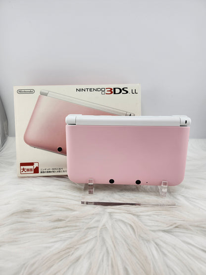 Pink and White 3DS XL - Almost Complete in Box