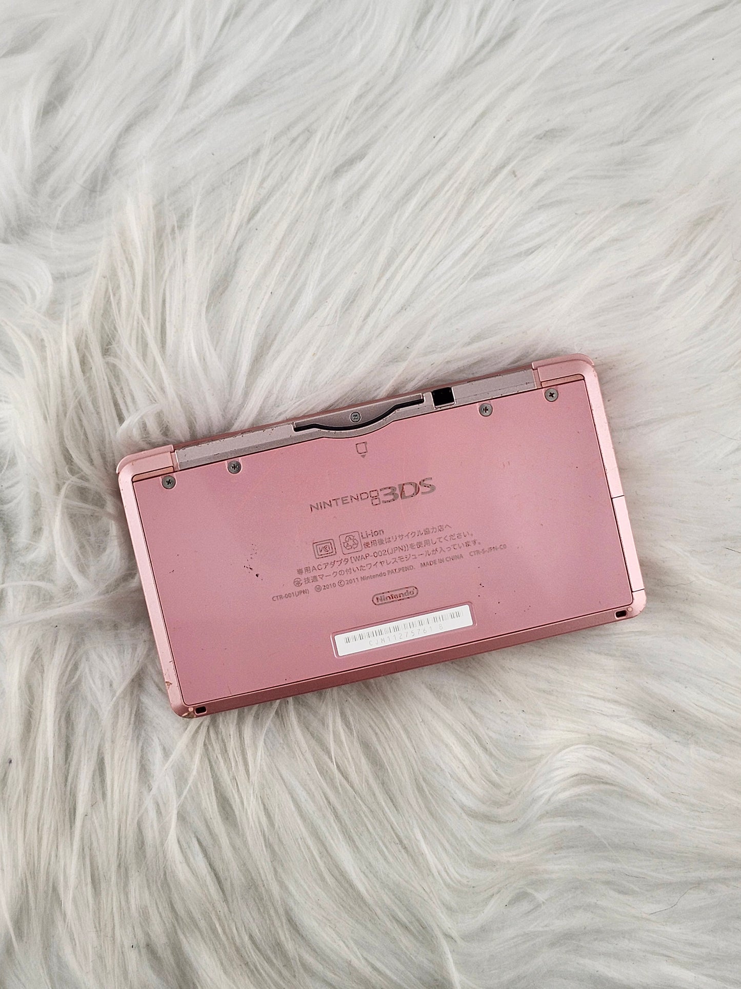 Misty Pink 3ds