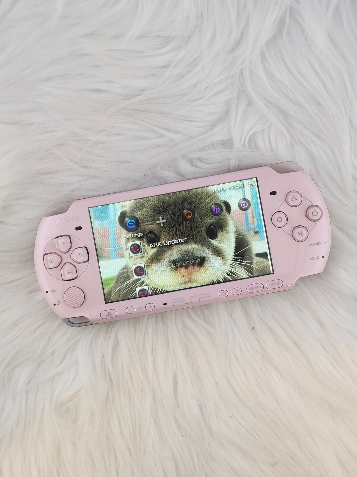 Pack PSP 3000 Rose Sakura - pack économique « pour les filles »