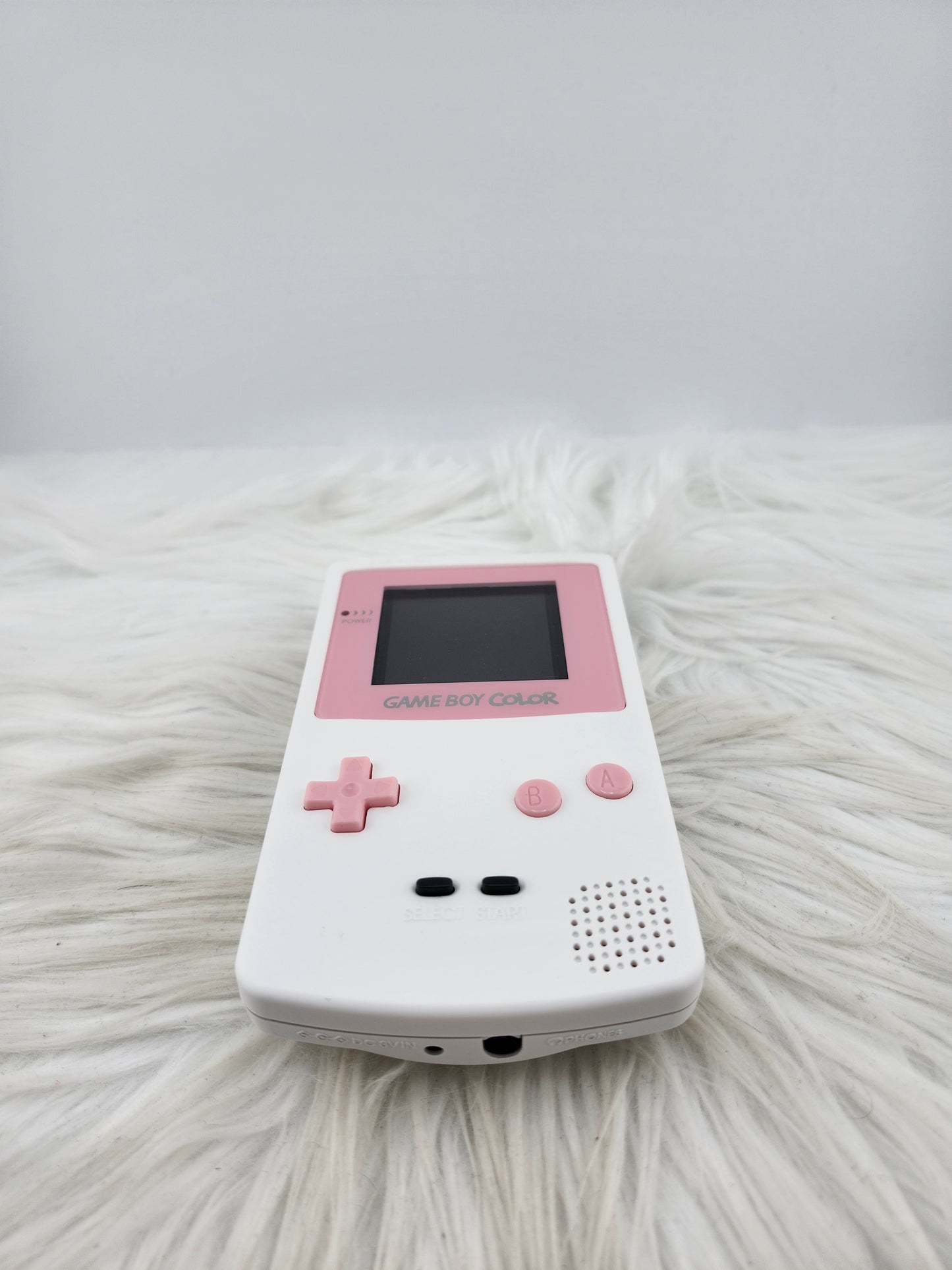 Coming Soon - Custom Console: White and Pink Gameboy Color
