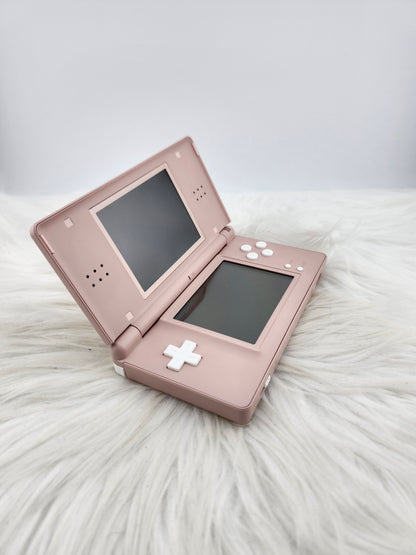 Custom Console: Pink and White DS Lite