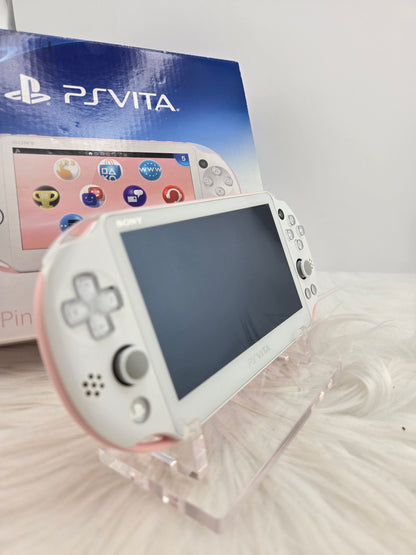 PS Vita 2000 rosa - completo en caja