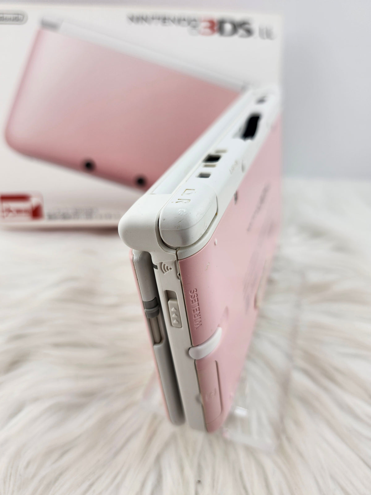 Pink and White 3DS XL - Almost Complete in Box