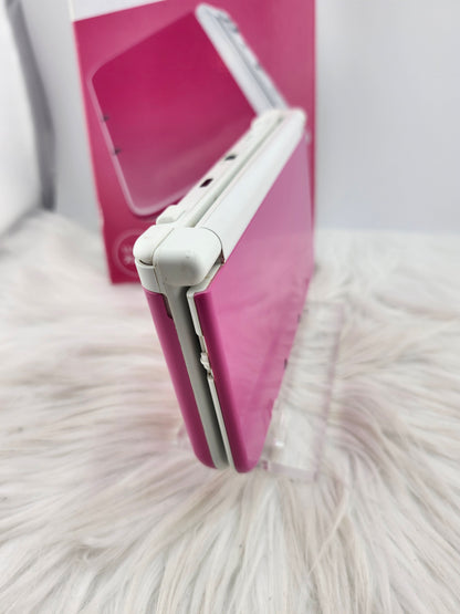 New 3DS XL rosa vibrante con pantalla IPS inferior