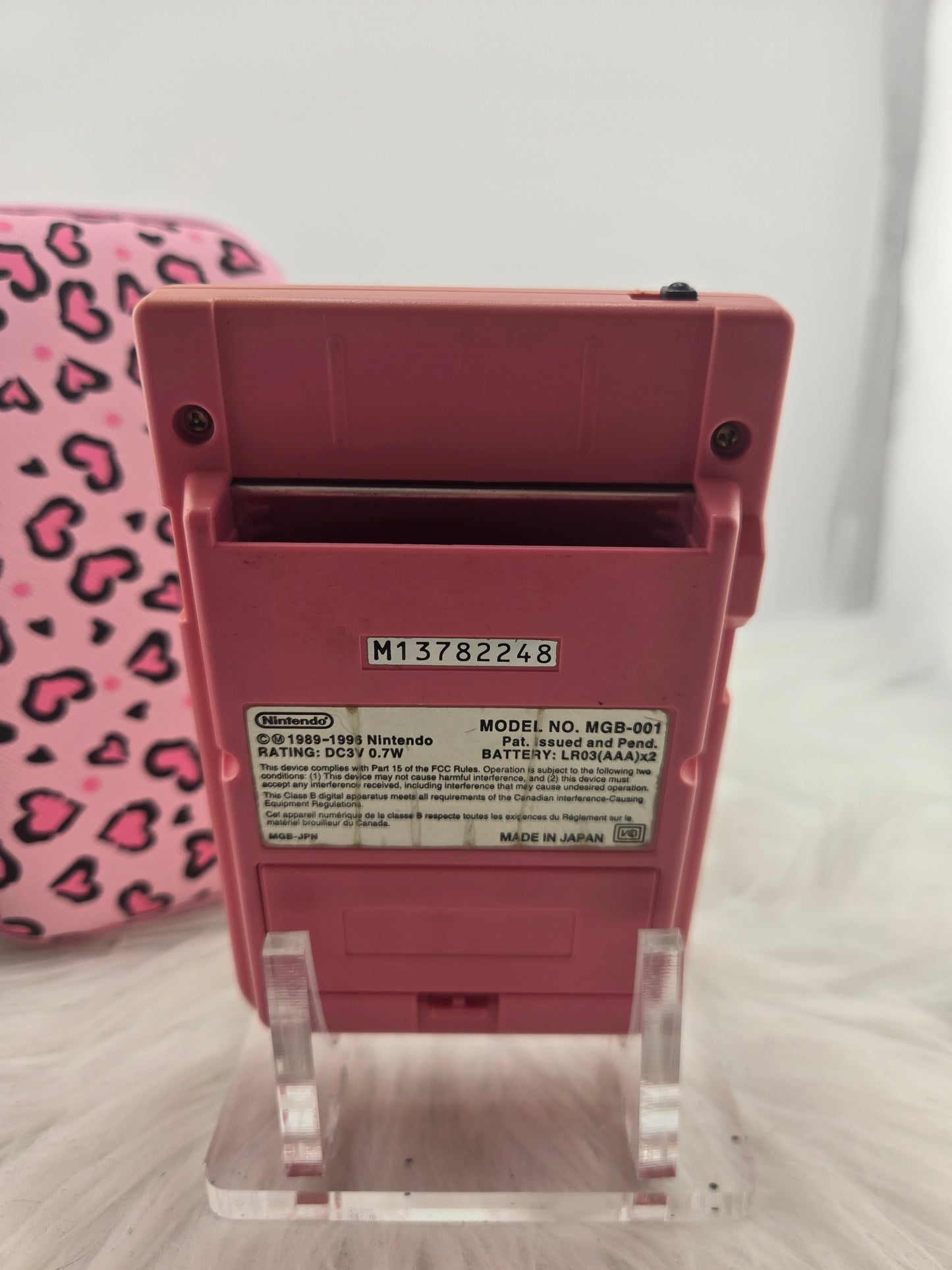 Pink Gameboy Pocket