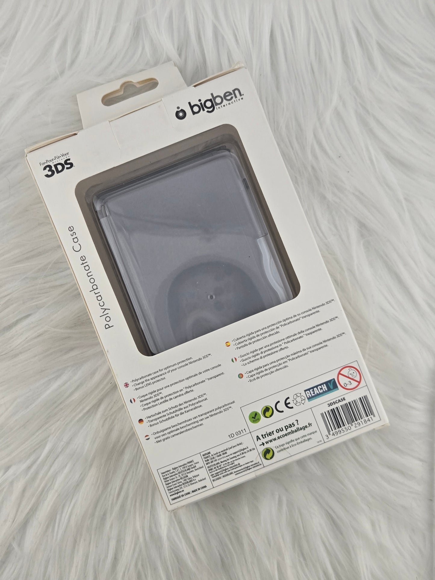 Carcasa de brillantina para 3DS modelo "antiguo"