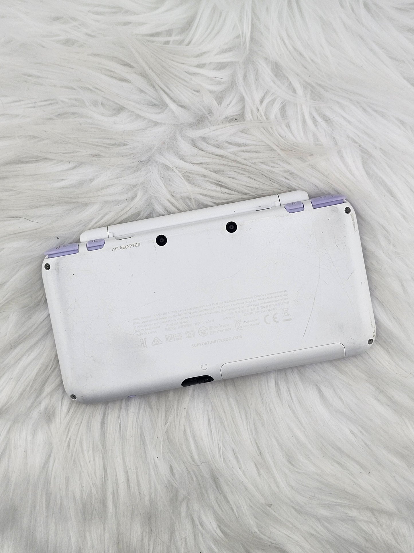 Lavender and White "New" Model 2DS XL