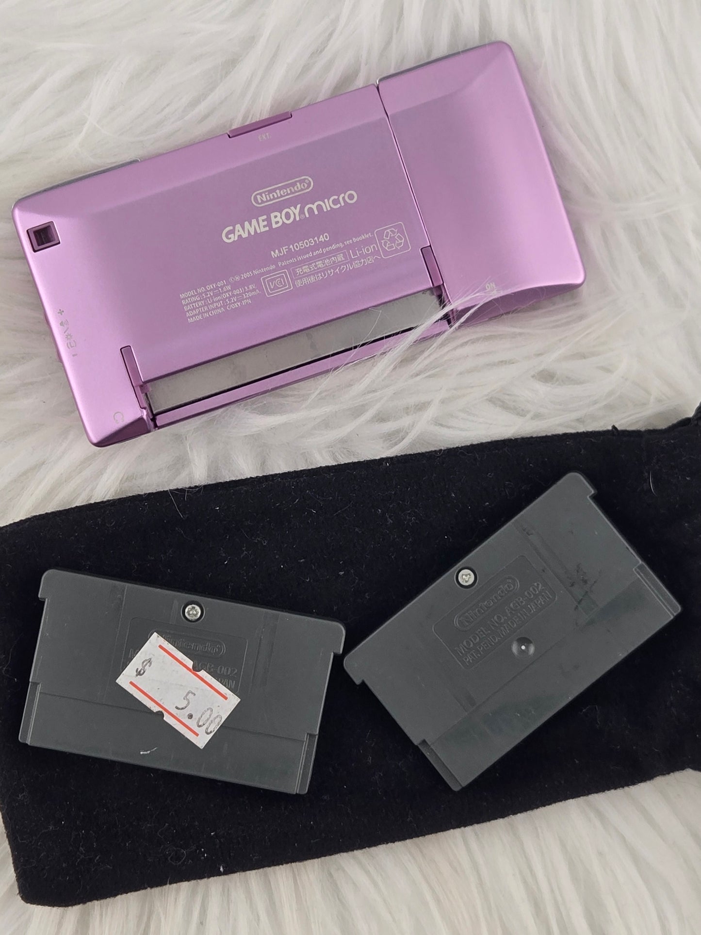 Pink Gameboy Micro Bundle