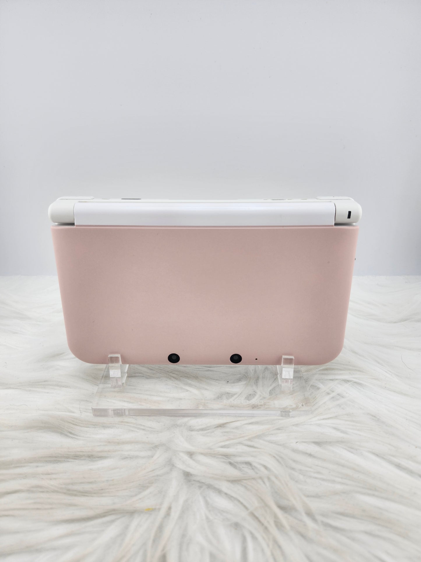 3DS XL rosa y blanca