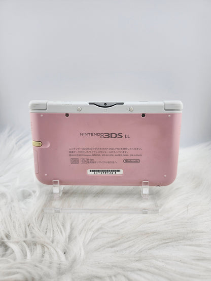 Pink and White 3DS XL