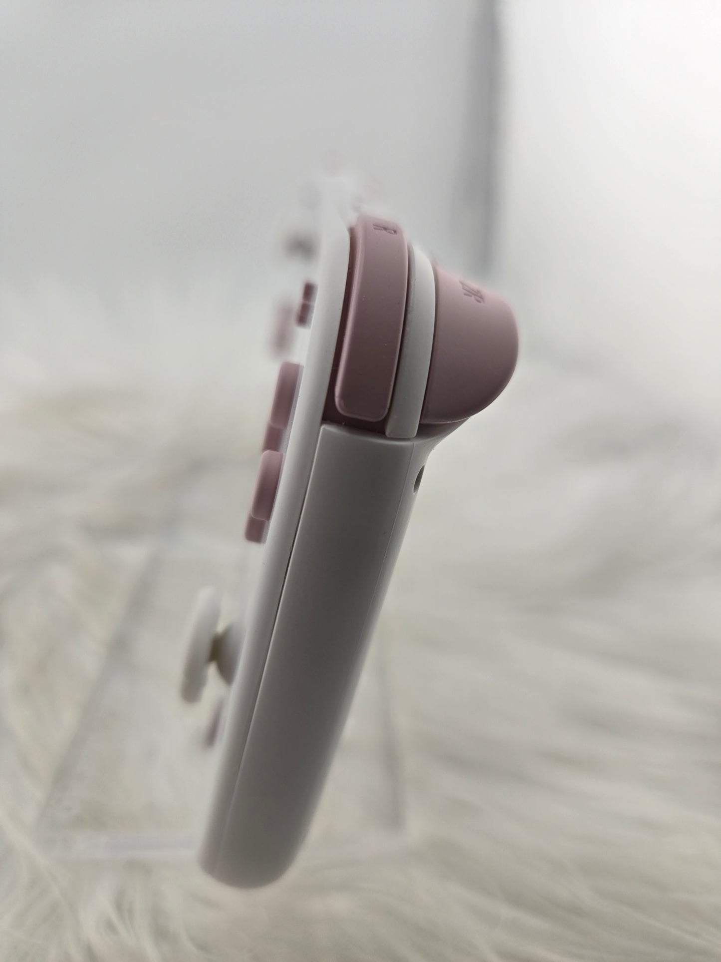 Custom Console: White and Pink Switch Lite