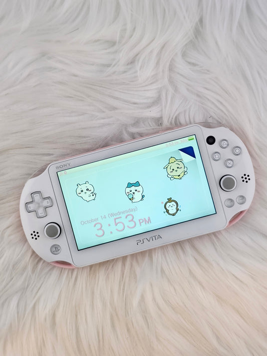 PS Vita 2000 Rose Blanc