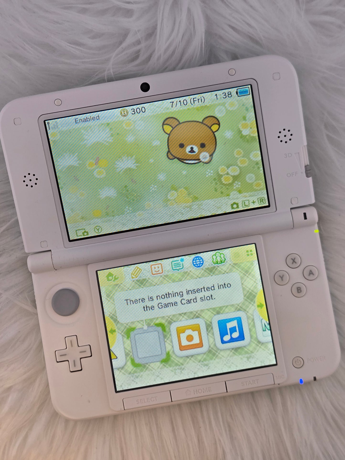 3DS XL Menta y Blanca