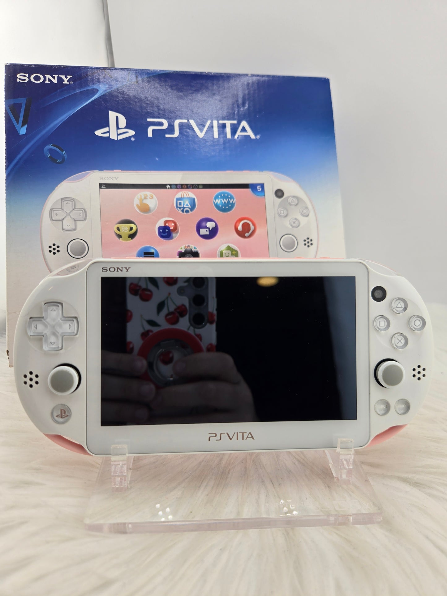 PS Vita 2000 rosa - completo en caja