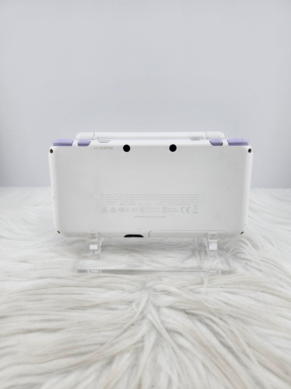 Lavender and White "New" Model 2DS XL