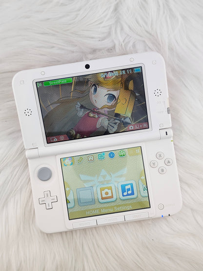 3DS XL Rose et Blanc