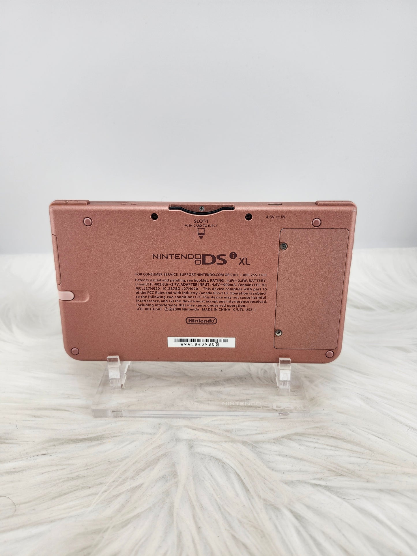 DSi XL Rosa Metálico
