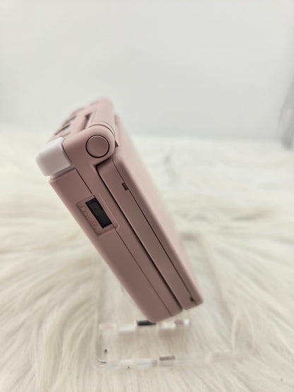 Custom Console: Pink and White Gameboy Advance SP